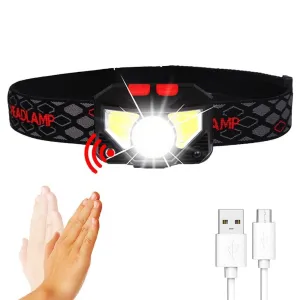 1000 Lumen Red light Induction Headlamp