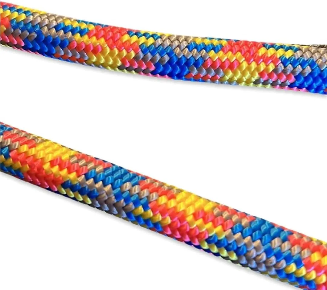11.7mm Aspen Kernmantle Static 32 Strand Arborist Climbing Rope for Single Rope Technique (Plain, 150ft)