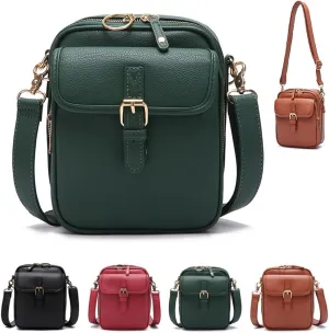2025 Upgrade Vintage Double Layer Large Capacity Mini Messenger Bag, Vintage Double Layer Large Capacity for Women Men