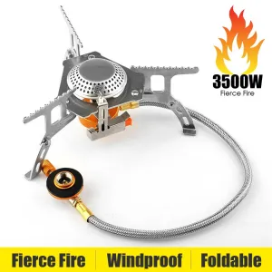 3500w Camping Gas Stove Burner Split Portable Butane Burner