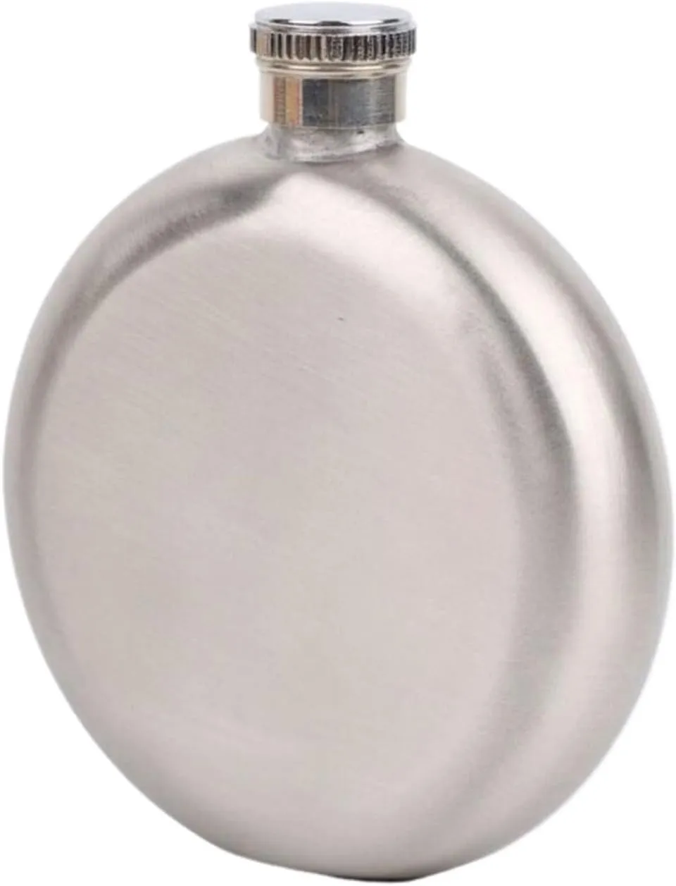 5Oz Outdoor Travel Small Flasks Portable Flasks for Liquor for Men Women Stainless Steel Flasks with Funnel Wedding Party(Silver)