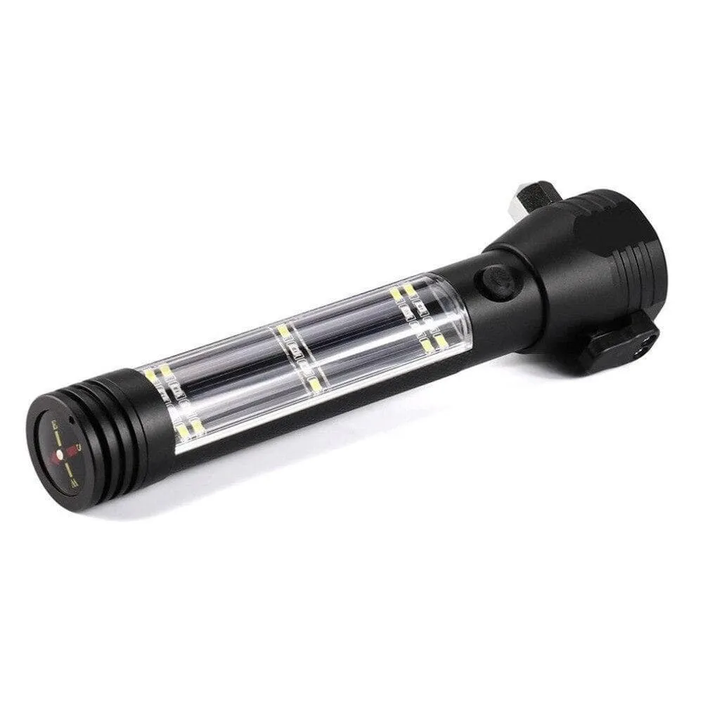 6 In 1 Solar Powered LED Flashlight