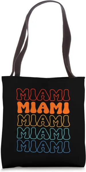 70s Miami Tote Bag