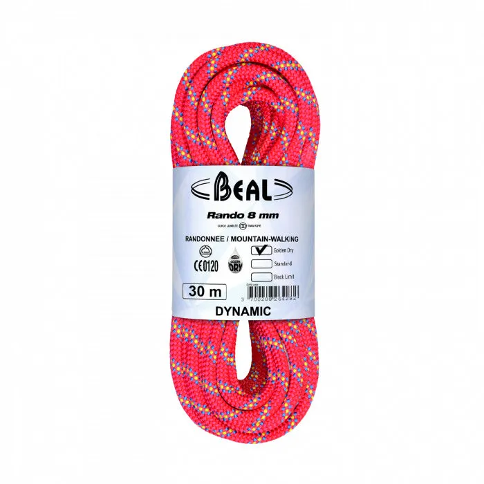 8.0 mm Rando Golden Dry Rope