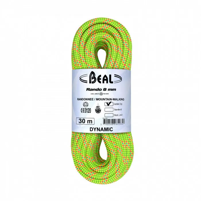 8.0 mm Rando Golden Dry Rope