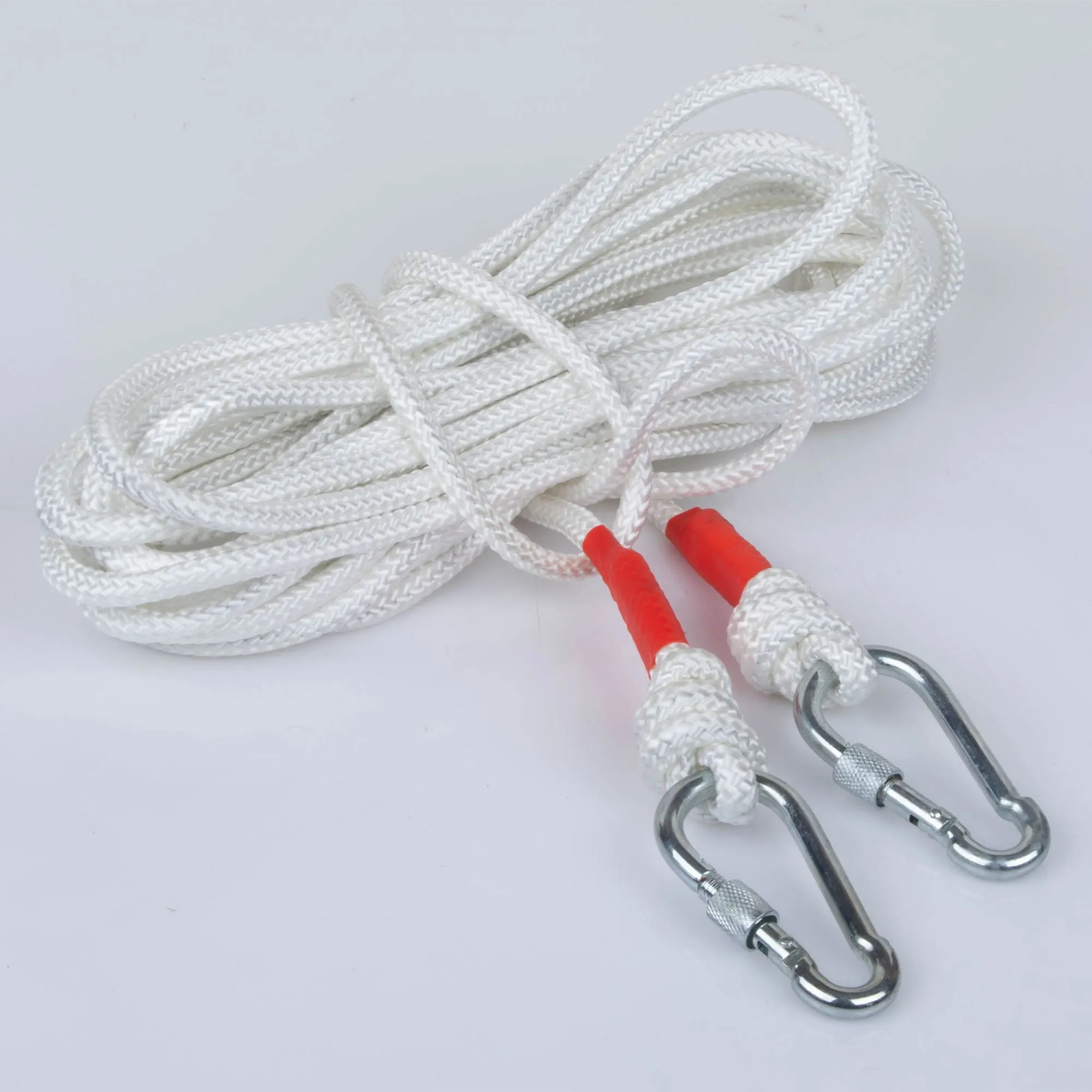 8mm 10m Safety Climbing Rope Nylon Rock Static Outdoor Boat Anchor Marine Rope Dock Lines Rope
