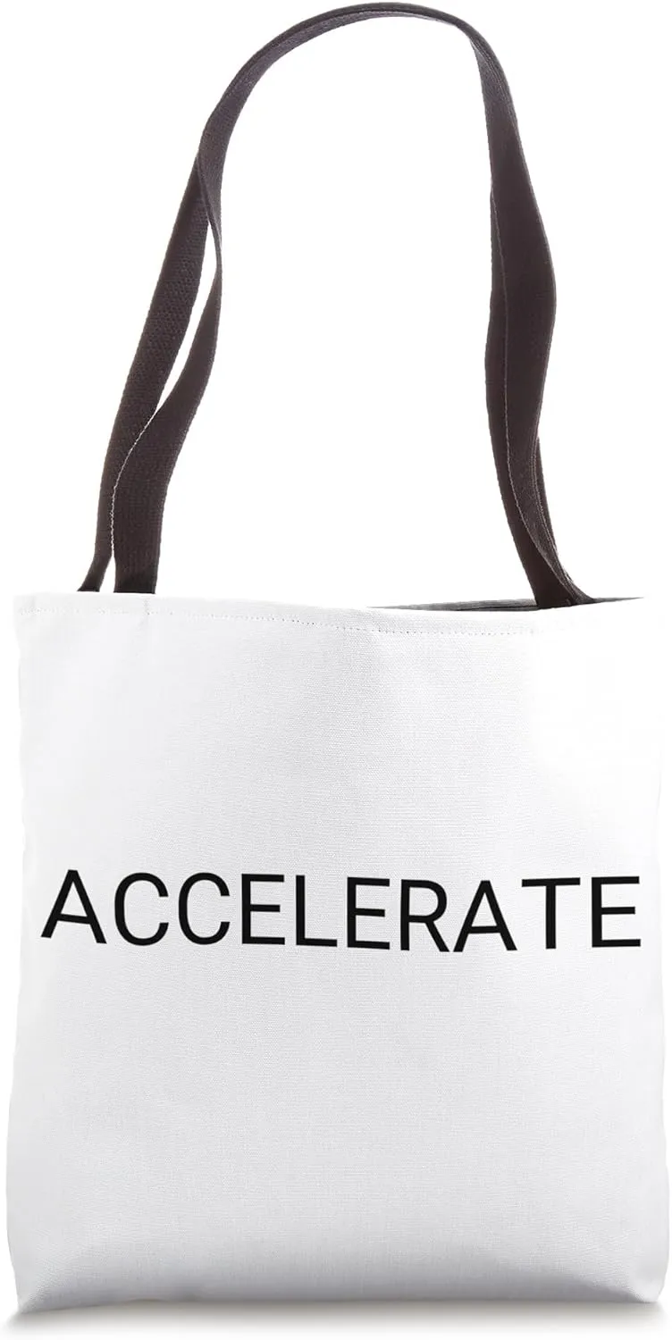 Accelerate Tote Bag