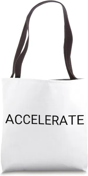 Accelerate Tote Bag