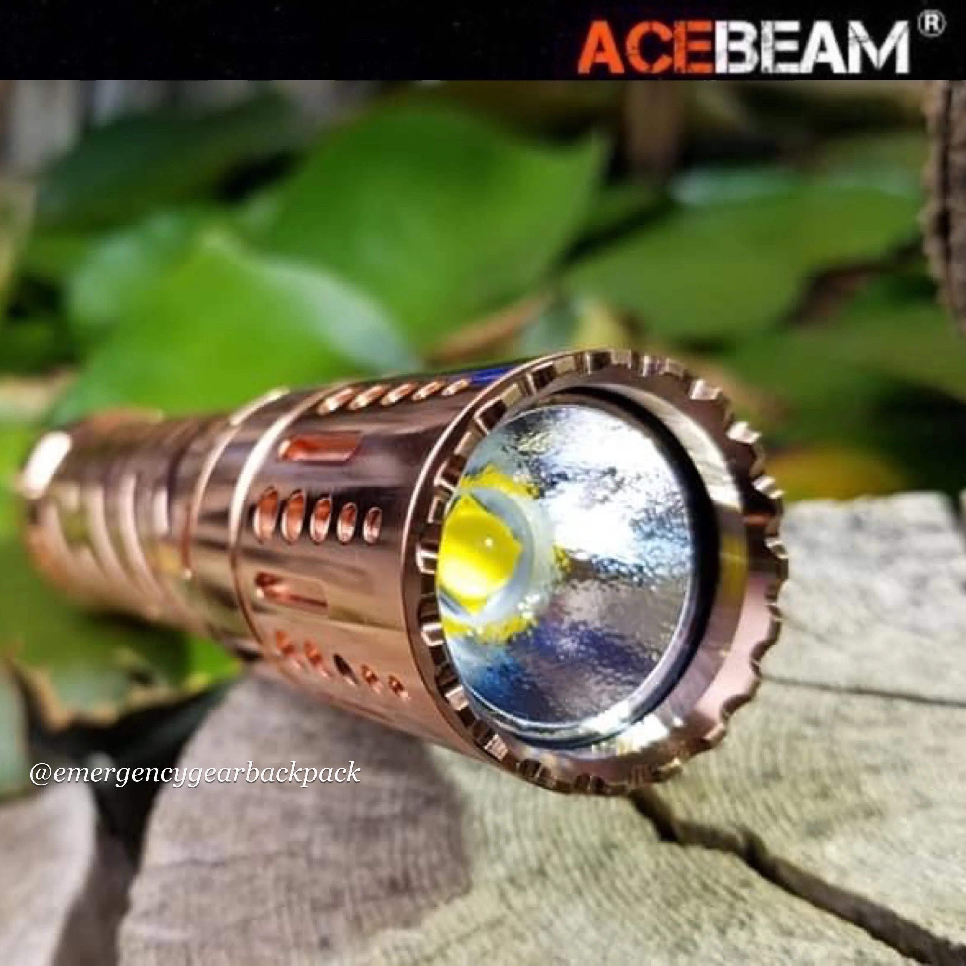 ACEBEAM E70-CU 4600LMS 240M EDC Flashlight (ไม่รวมแบตเตอรี่)