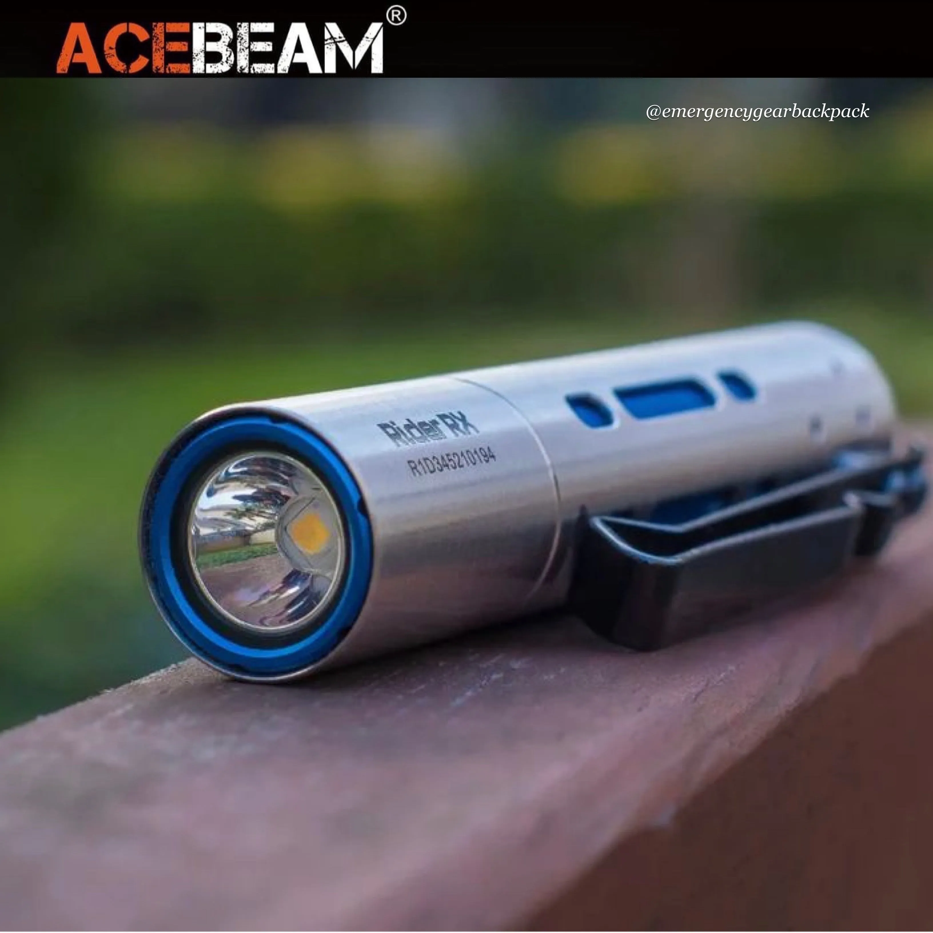 ACEBEAM Rider RX Fidget EDC Flashlight