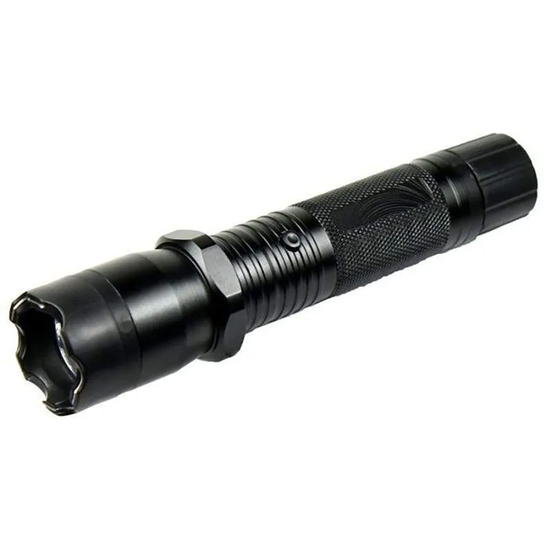 All Metal Stun Gun 4.9m Volt with LED Flashlight
