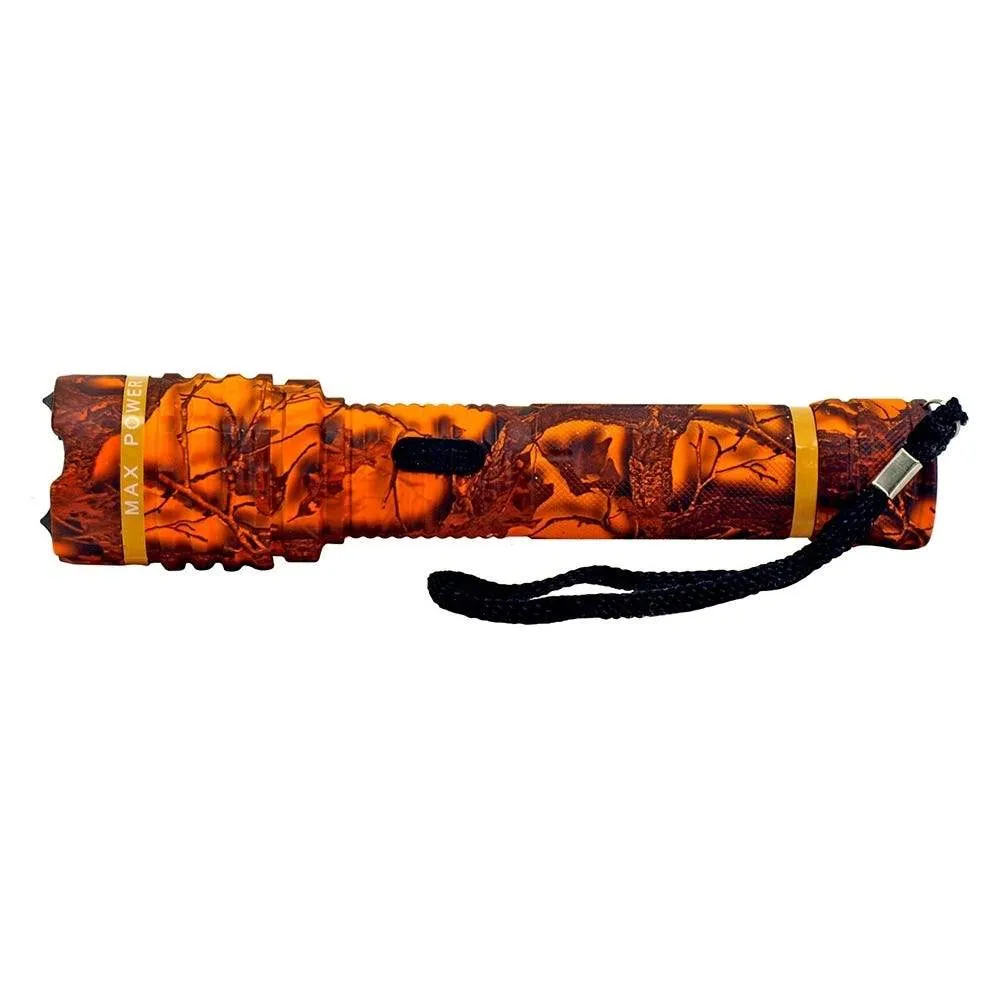 All Metal Stun Gun 4.9m Volt with LED Flashlight