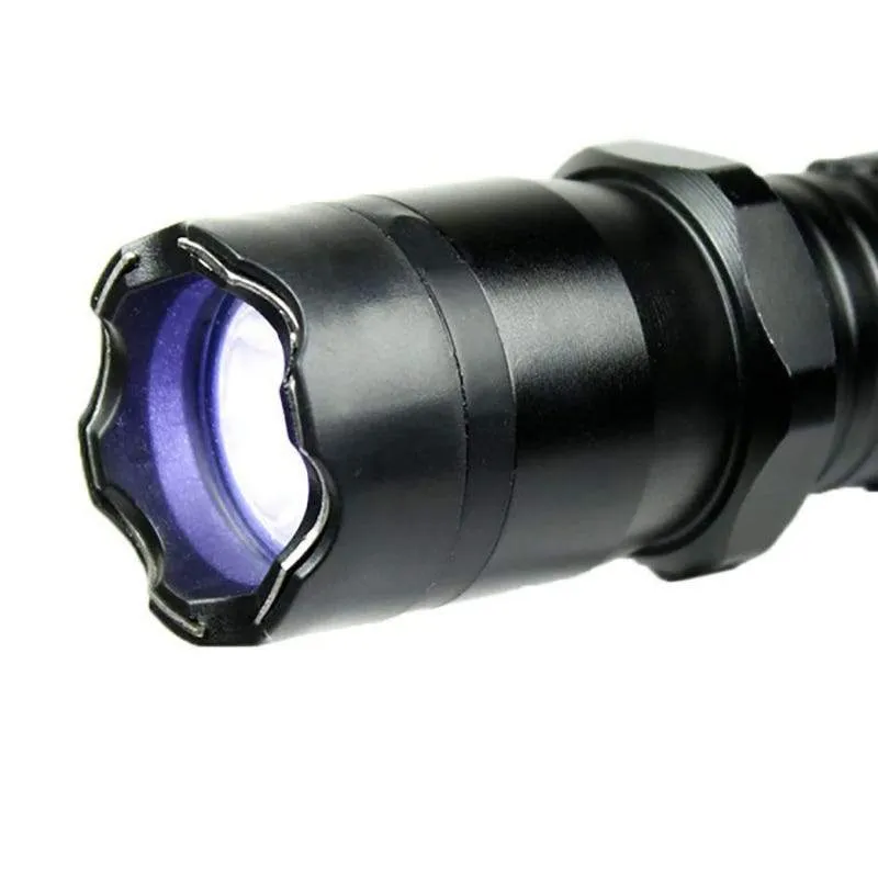 All Metal Stun Gun 4.9m Volt with LED Flashlight