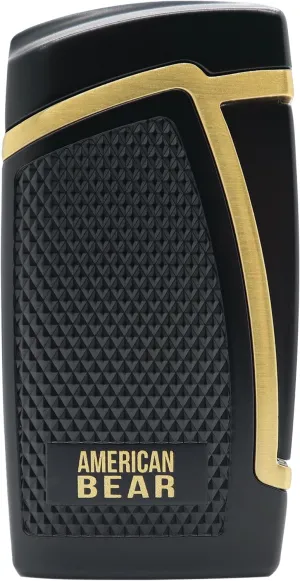 AMERICAN BEAR Double Torch Multi-Use Pocket Lighter. Windproof, Refillable. Great for Candles, Camping and More! (Does NOT Include Butane)