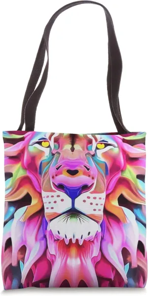 An Unreal Dreamlike Lion Fantasy Art Tote Bag