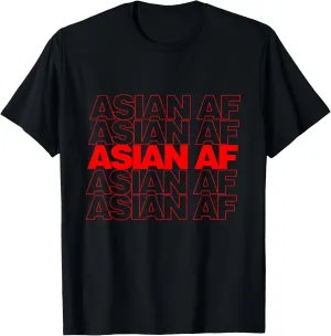 Asian AF Thank you Bag Nostalgic Pride T-Shirt