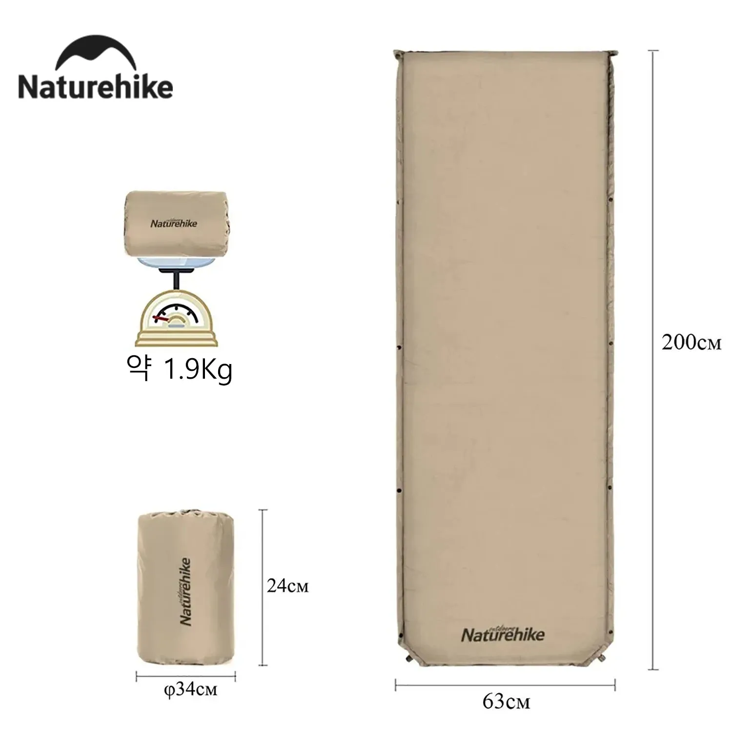 Automatic Inflatable Camping Mat – Quick & Comfortable Sleeping Pad