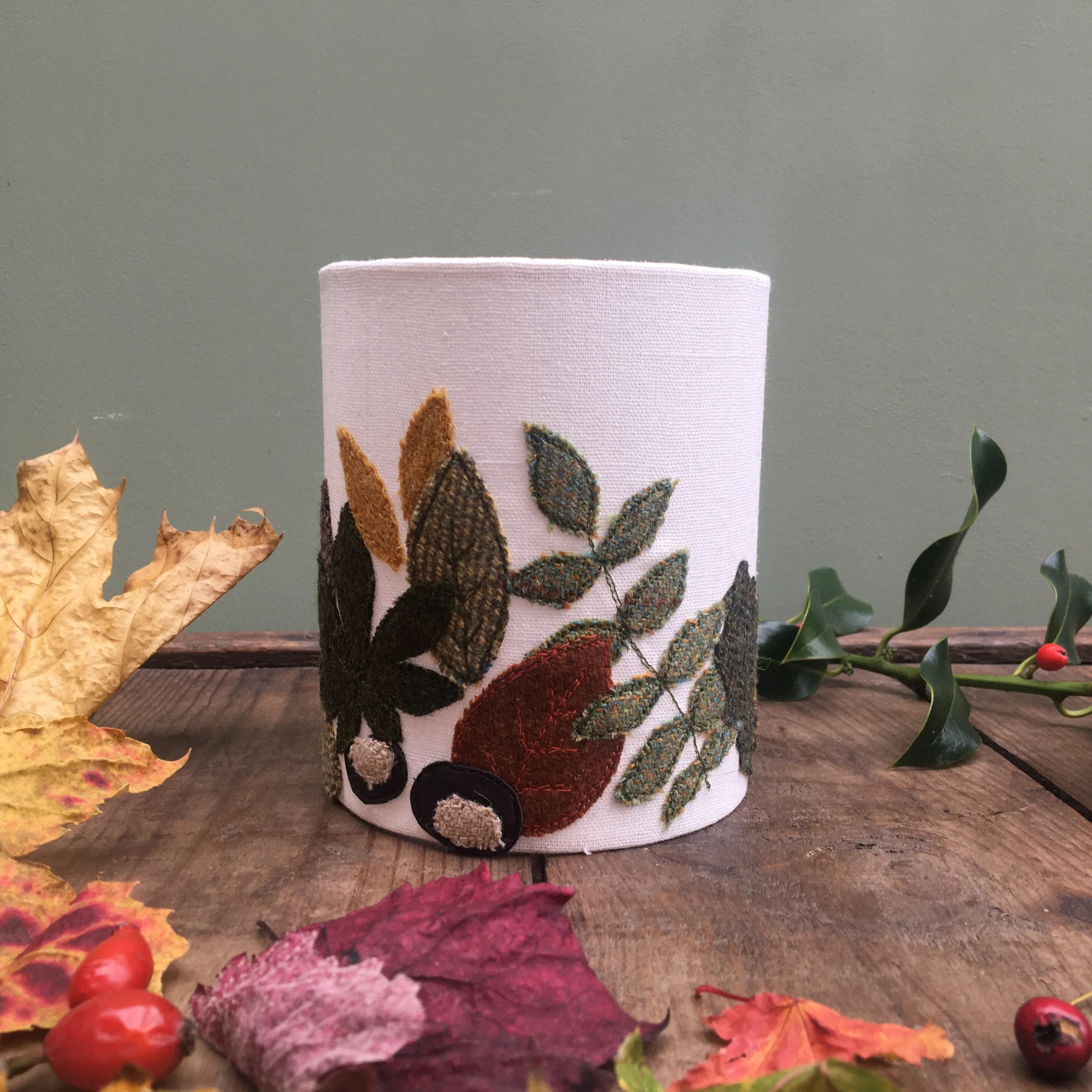 AUTUMN stitched lantern