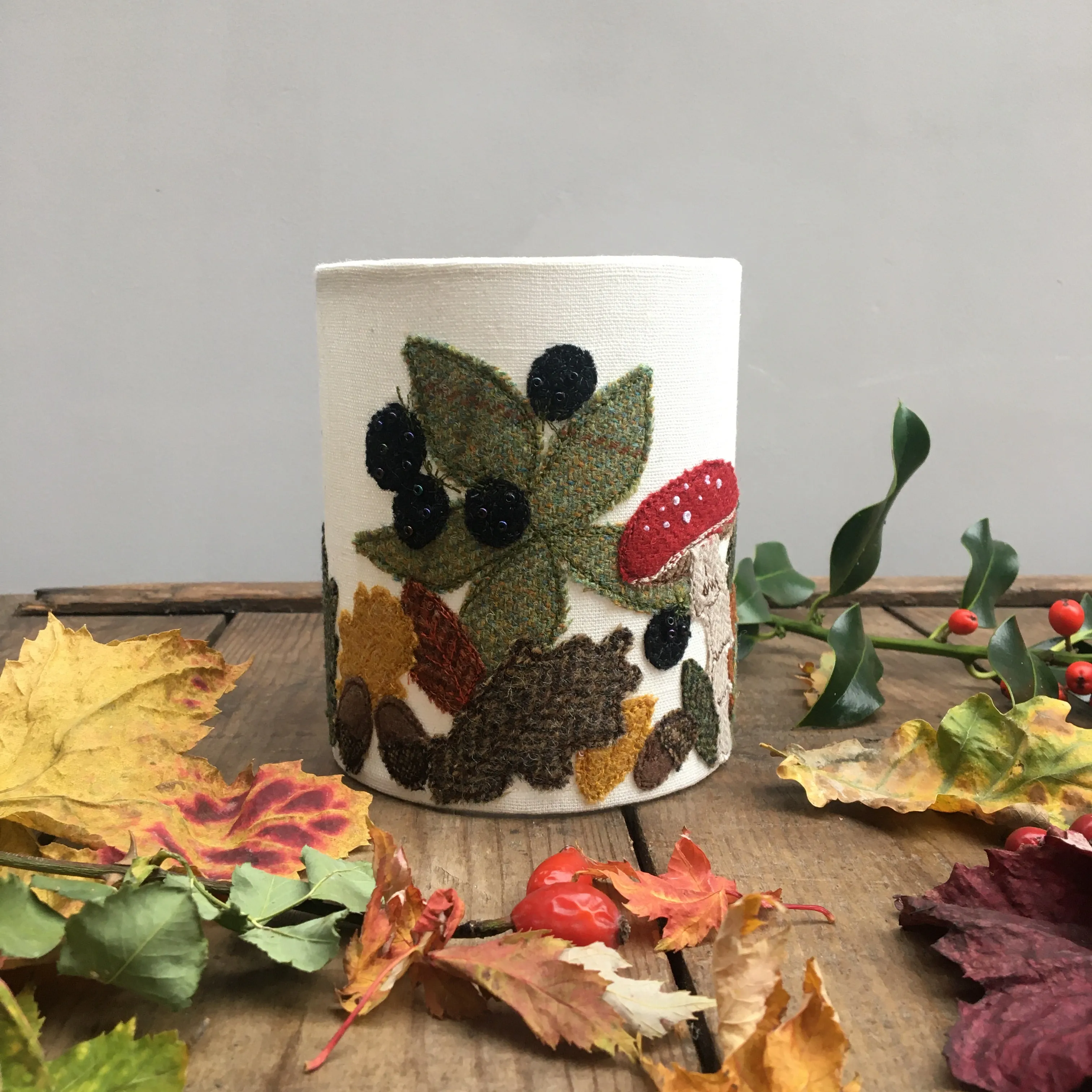 AUTUMN stitched lantern