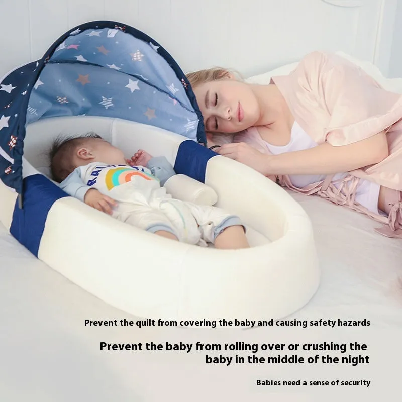 Baby Bed Foldable Portable Anti-pressure