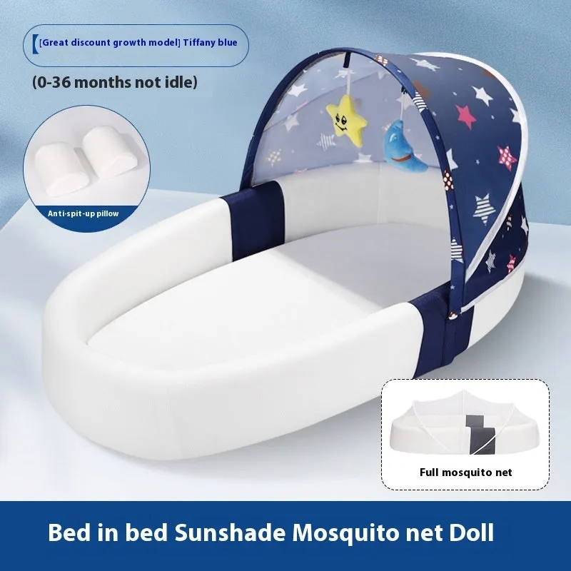 Baby Bed Foldable Portable Anti-pressure