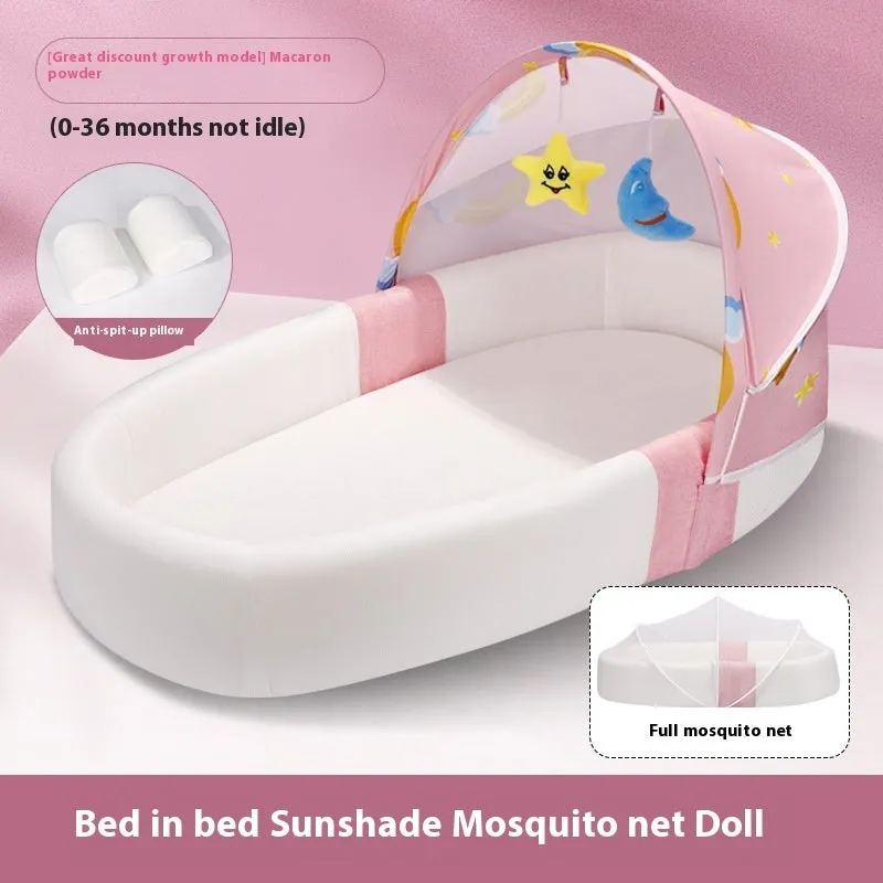 Baby Bed Foldable Portable Anti-pressure