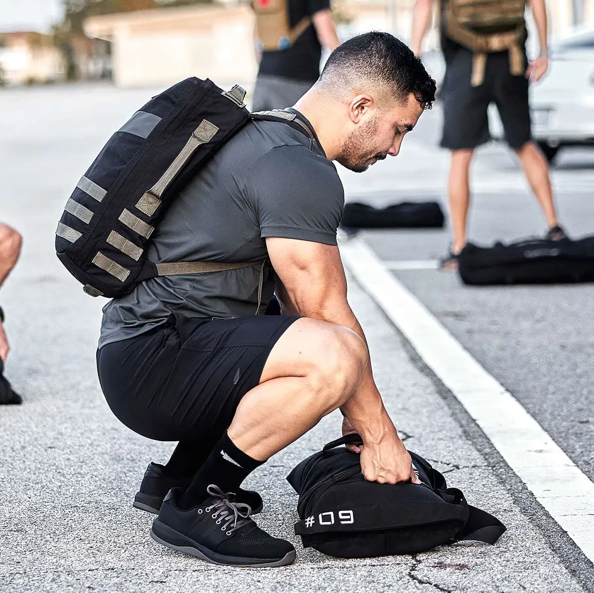 Ballistic Trainers - Black   Black   Charcoal