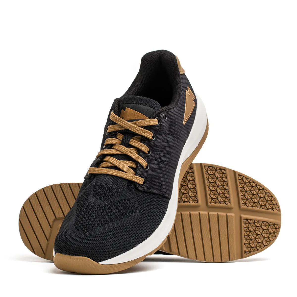 Ballistic Trainers - Black   White W / Coyote Reflective Spearhead