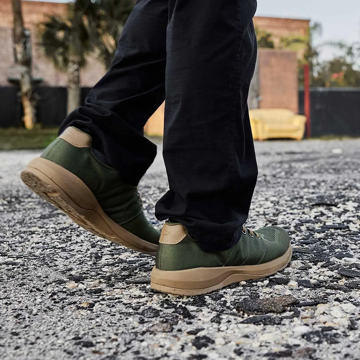 Ballistic Trainers - Green   Gum