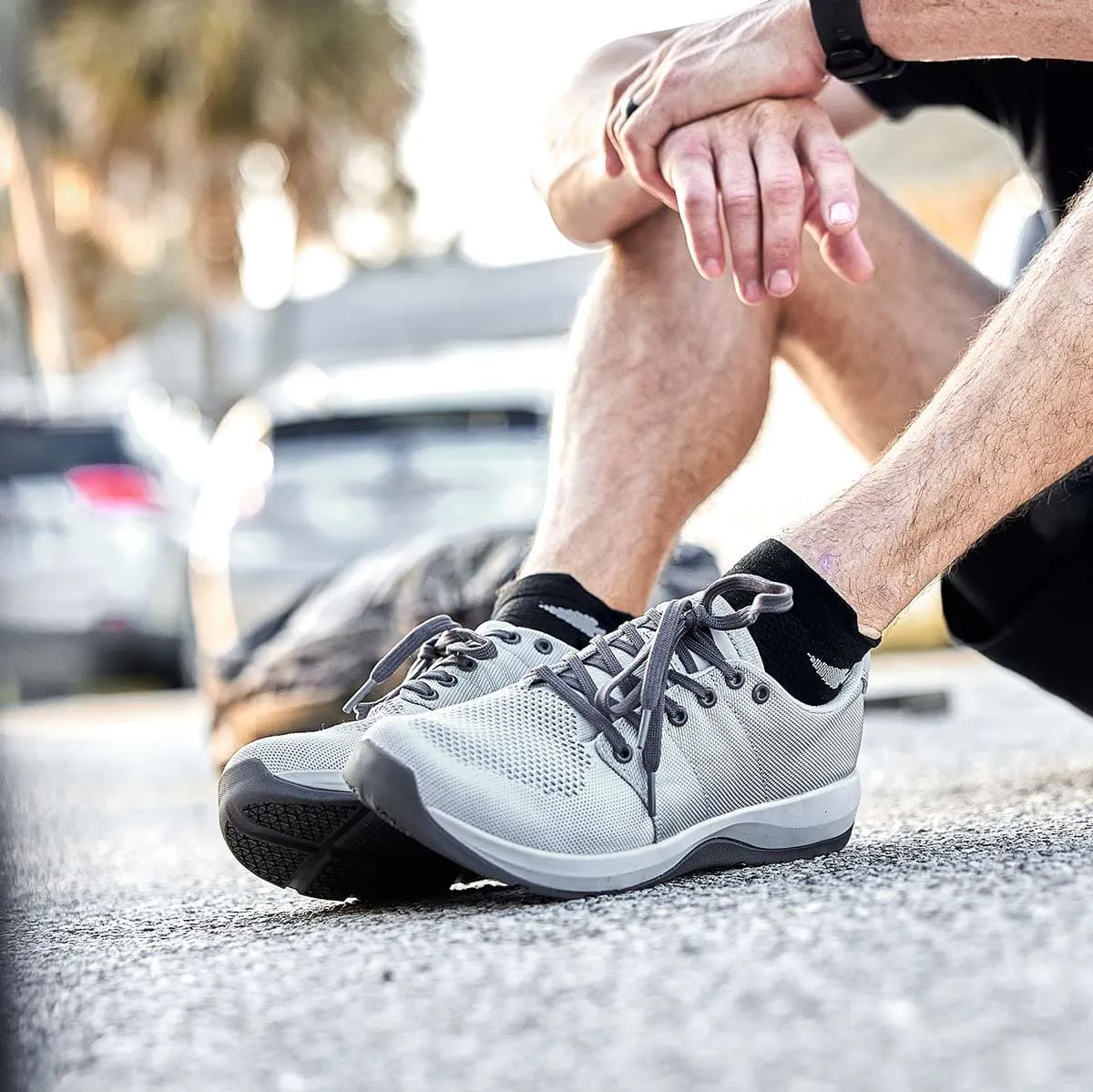 Ballistic Trainers - Lunar Rock   Charcoal