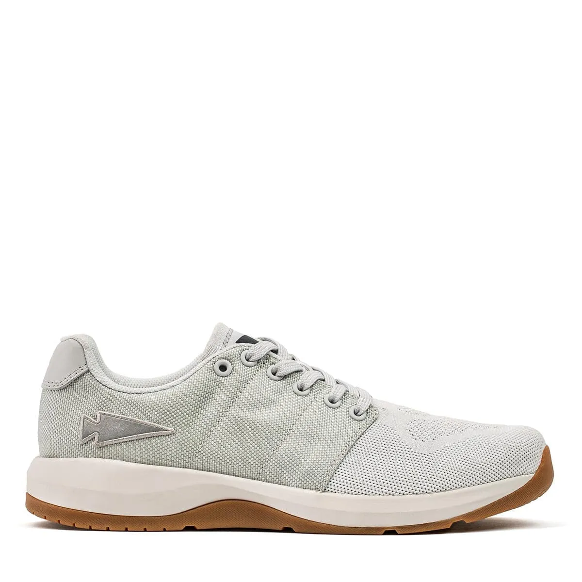 Ballistic Trainers - Lunar Rock   Gum w/ Silver Reflective Spearhead