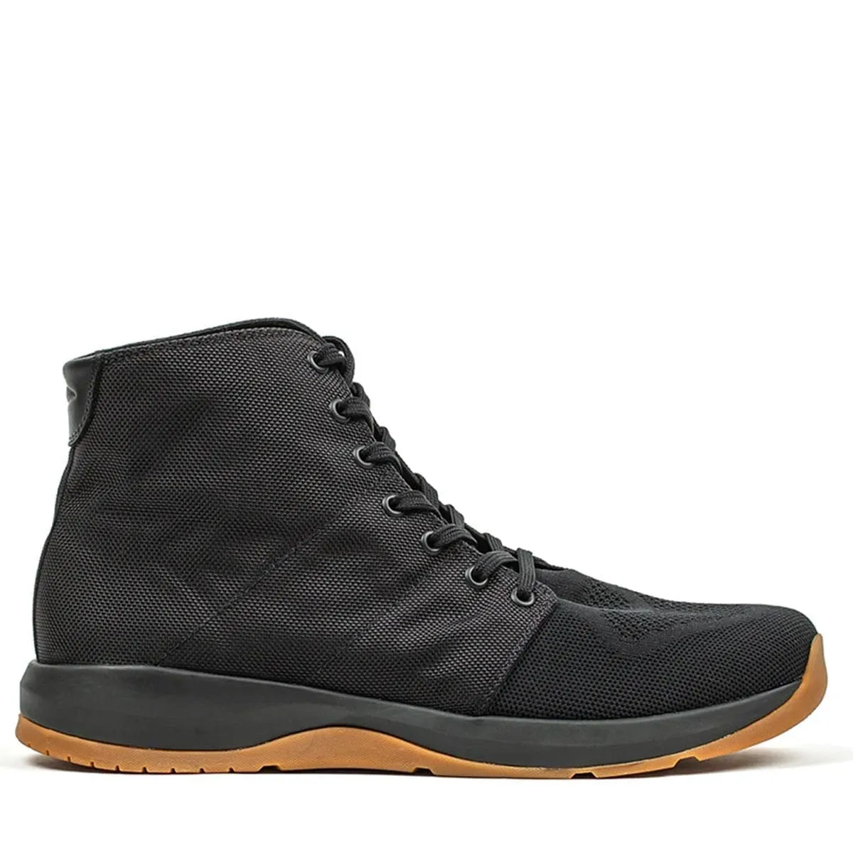 Ballistic Trainers - Mid Top - Black   Gum
