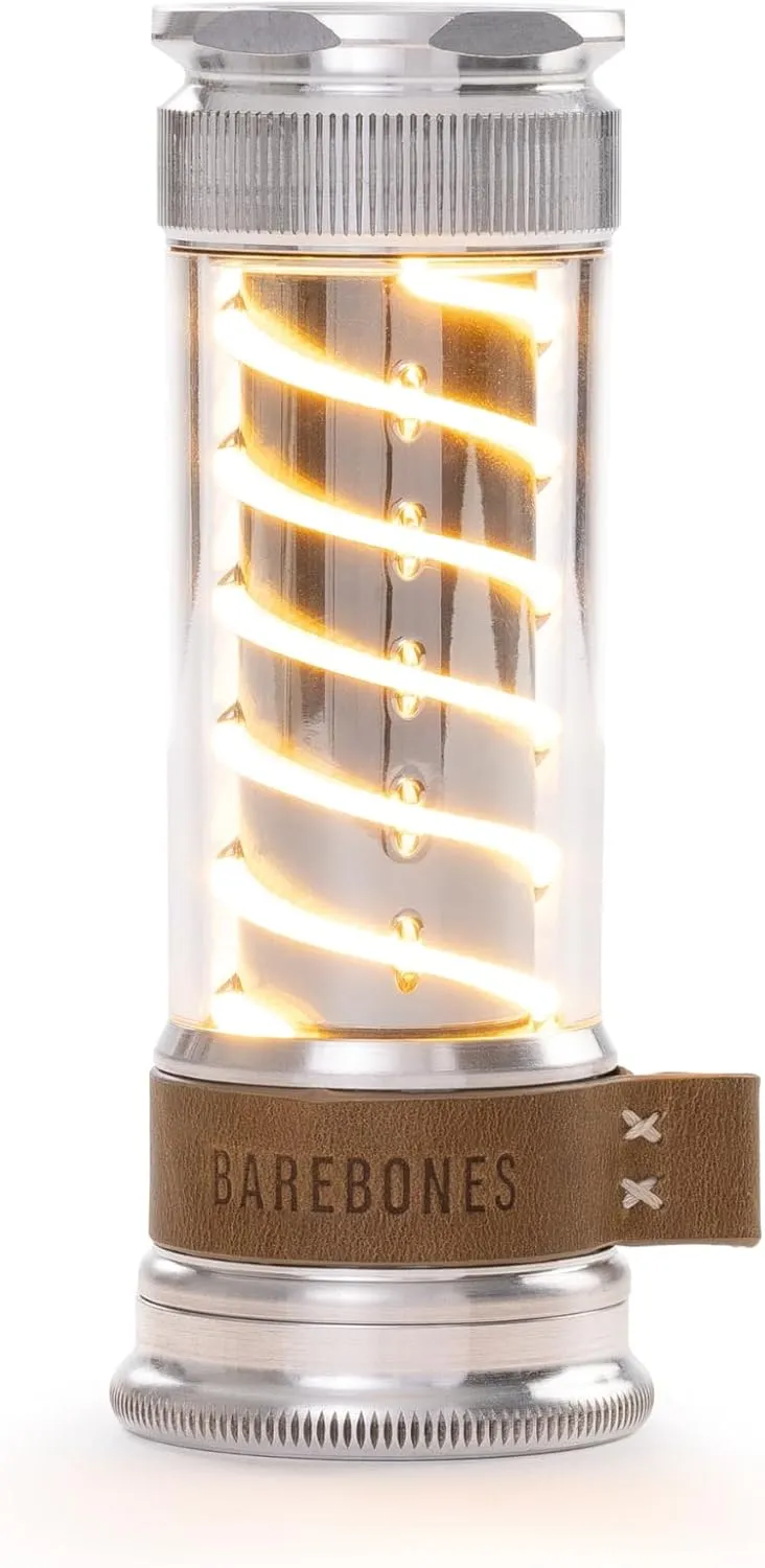 Barebones Edison Light Stick – Aluminum, USB Rechargeable LED Lantern and Flashlight with 7 Modes, 40  Hour Run Time, Camping Essentials with Magnetic Base
