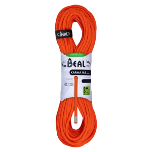 BEAL KARMA 9.8MM DYNAMIC ROPE ORANGE
