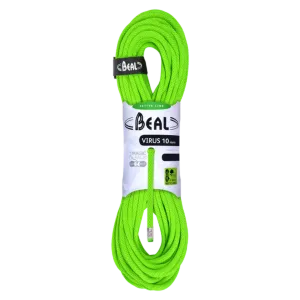 BEAL ROPE VIRUS 10MM SOLID GREEN