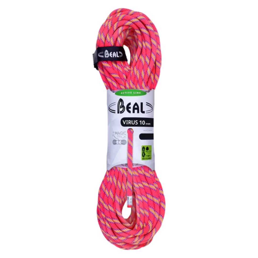 BEAL VIRUS 10MM  DYNAMIC ROPE-PINK