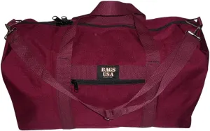 Boarding bag light weight durable water resistant Made in USA. (Maroon)