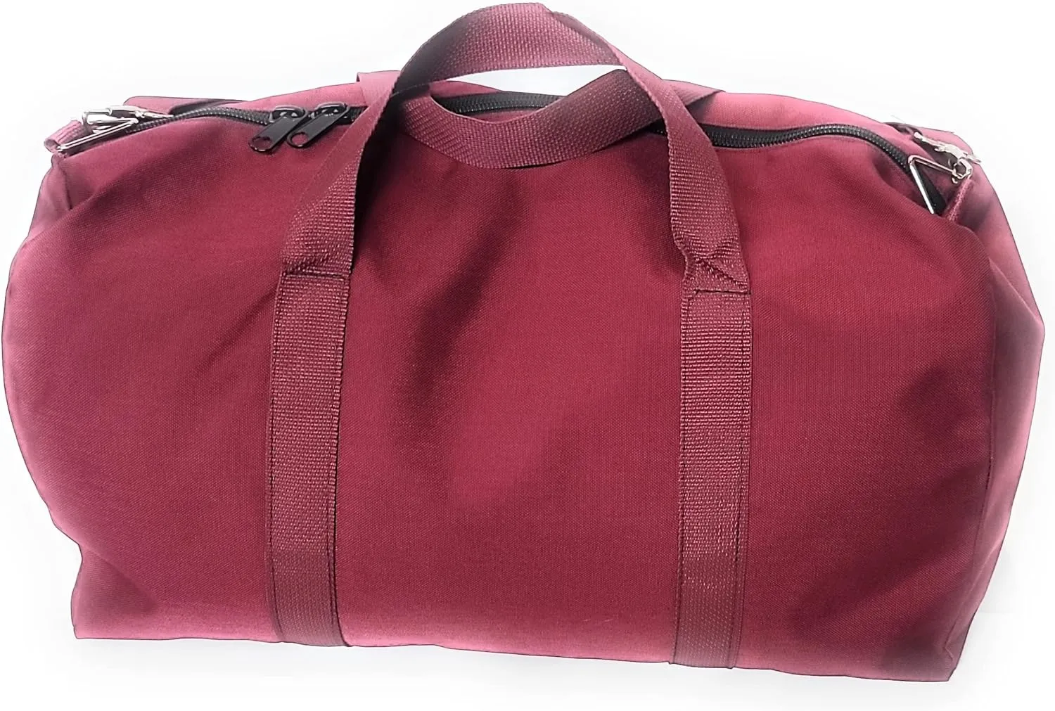 Boarding bag light weight durable water resistant Made in USA. (Maroon)