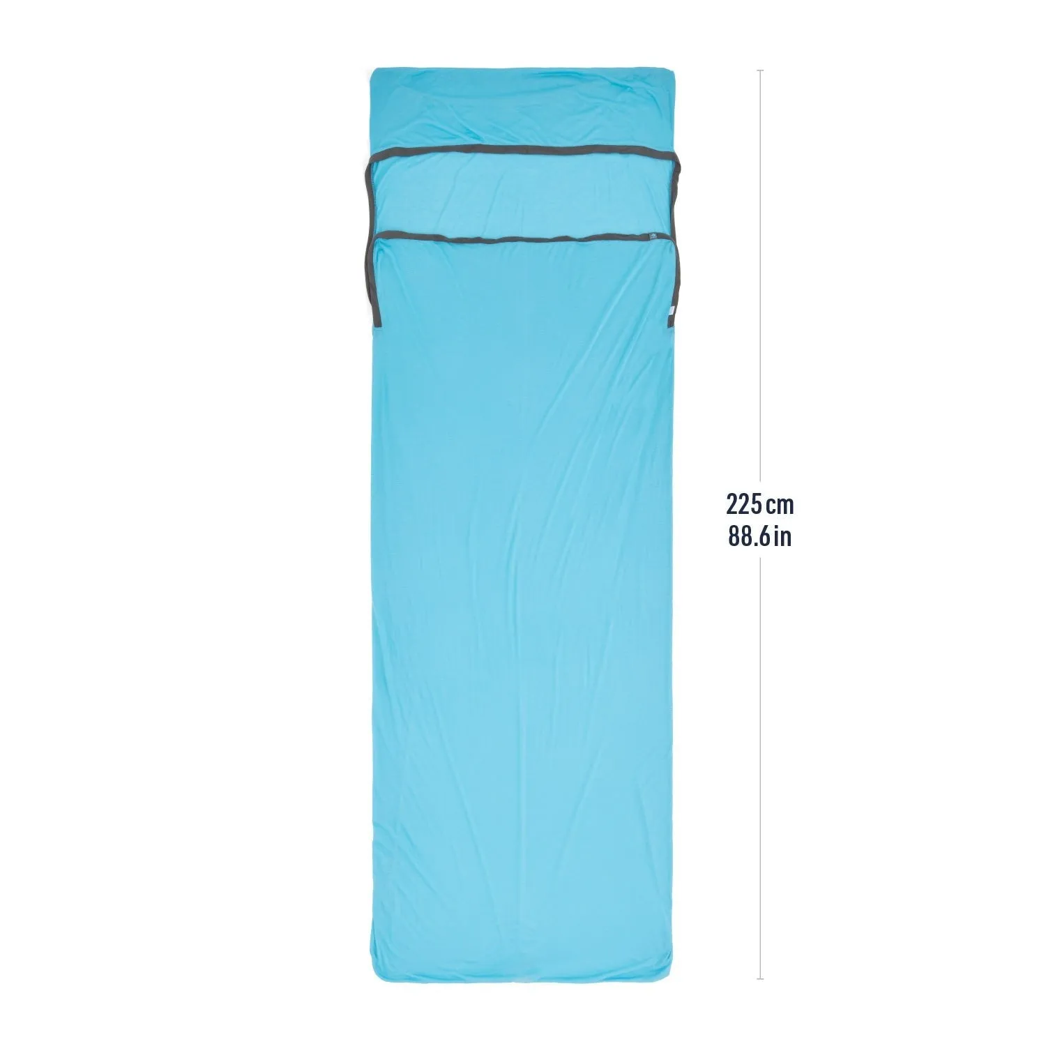 Breeze Sleeping Bag Liner - Rectangular with Pillow Sleeve