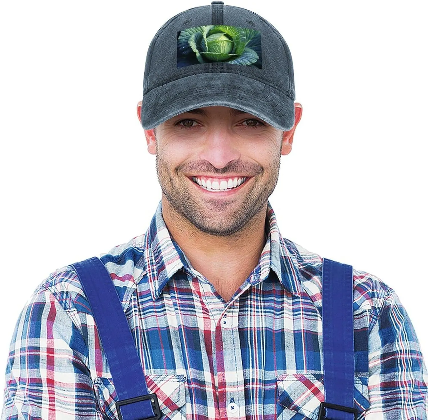 Bright Cabbage Baseball Cap for Women Men Golf Dad Hat Adjustable Classic Baseball Hat Outdoor Sports Caps,