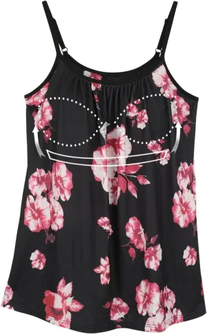 Camisoles for Women with Built in Bra Adjustable Strap Tank Tops Cami Sleeveless Summer Tops for Workout Sleeping Traveling