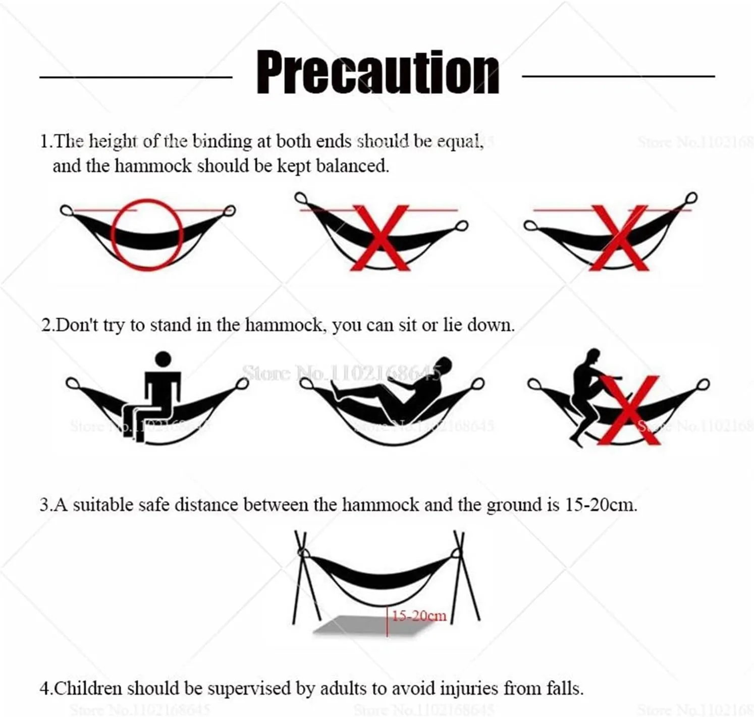 Camp Double Nylon Hammocks Camping Portable Parachute Hammock Outdoor Hiking Travel Backpacking Camping Gear Strong (Orange)