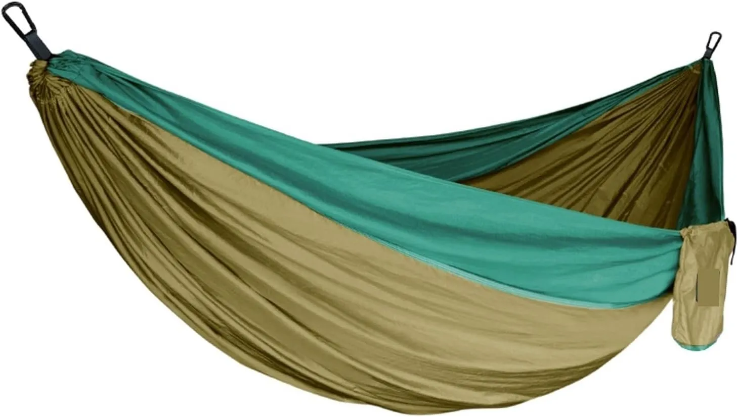 Camping Hammock Portable Nylon Parachute Fabric Single and Double Size Outdoor Camping Hiking Garden Hammock