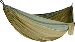 Camping Hammock Portable Nylon Parachute Fabric Single and Double Size Outdoor Camping Hiking Garden Hammock