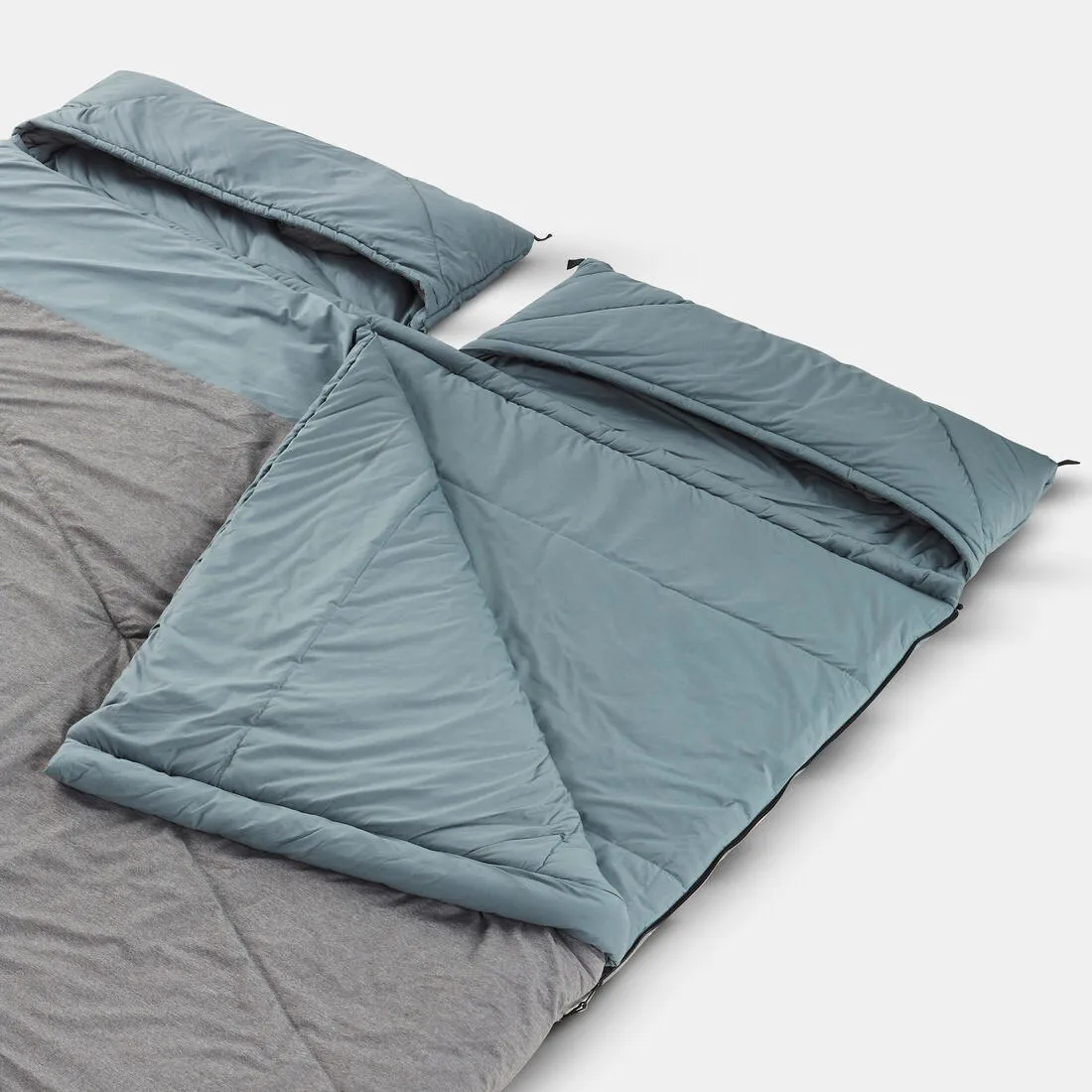 Camping Sleeping Bag Cotton Double 2 Person 0° - Arpenaz