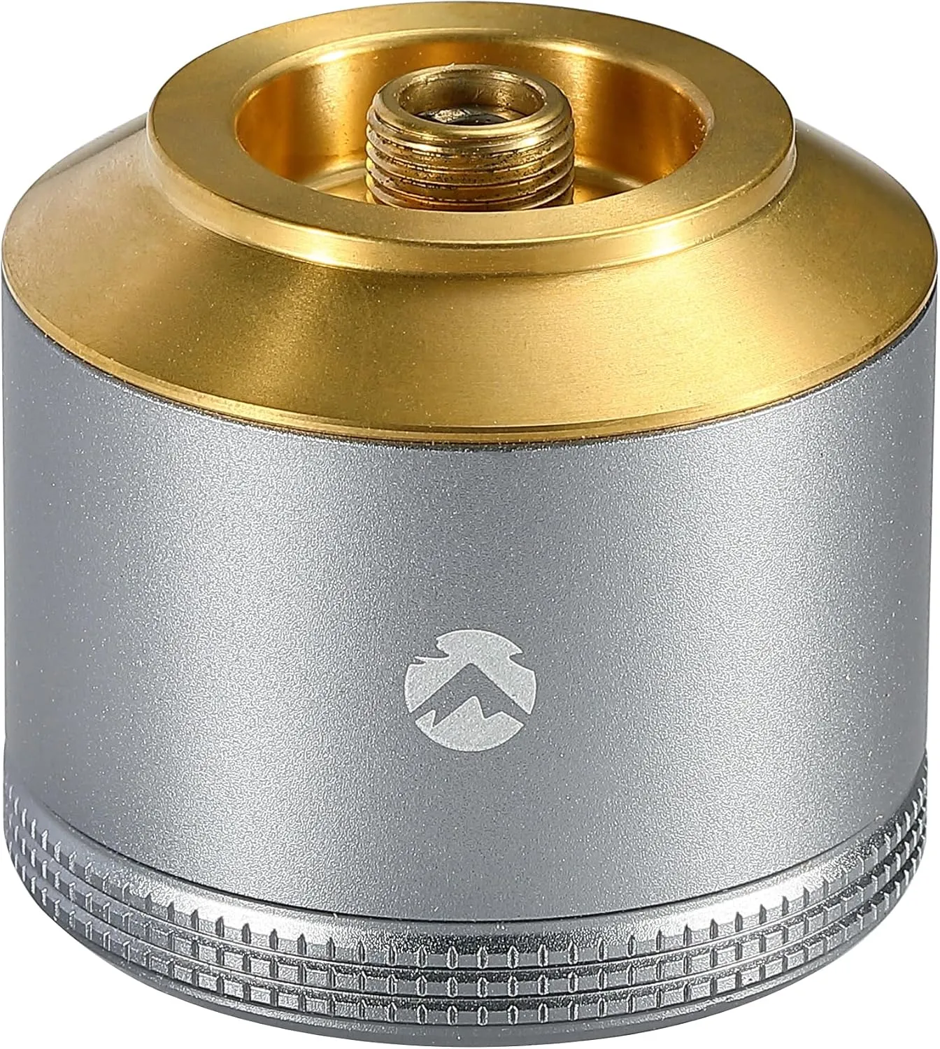 CAMPINGMOON Empty Refillable Mini Fuel Cylinder 15g for Backpacking Camping Gas Lantern TC-15 Silver