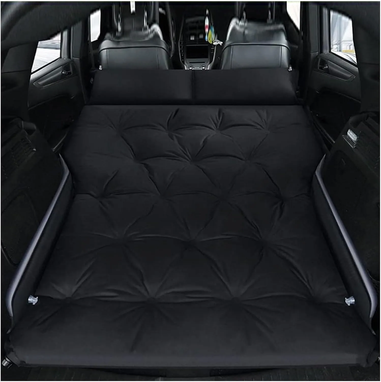 Car Air Mattress for Cadillac Escalade (7Seats) 2021 2022 2023, Folding Double Travel Trunk Sleeping Beds Multi Functional Portable Camping Equipment,E