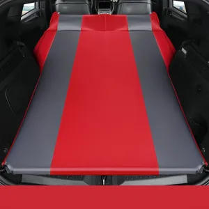 Car Automatic Inflatable Bed for Acura MDX 2007 2008 2009 2010 2011 2012 2013, Portable Movable Thickened Trunk Sleeping Bed Outdoor Camping Hiking Air Mattress,Red