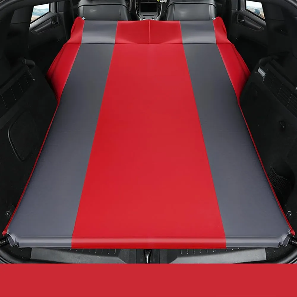 Car Automatic Inflatable Bed for Acura MDX 2007 2008 2009 2010 2011 2012 2013, Portable Movable Thickened Trunk Sleeping Bed Outdoor Camping Hiking Air Mattress,Red