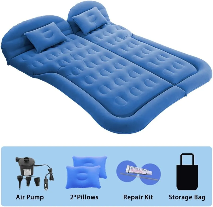 Car Inflatable Air Mattress for Honda HR-V III 2021 2022 2023 Portable Boot Air Mattress Cushion Outdoor Travel Camping Sleeping Gear Accessories,Black